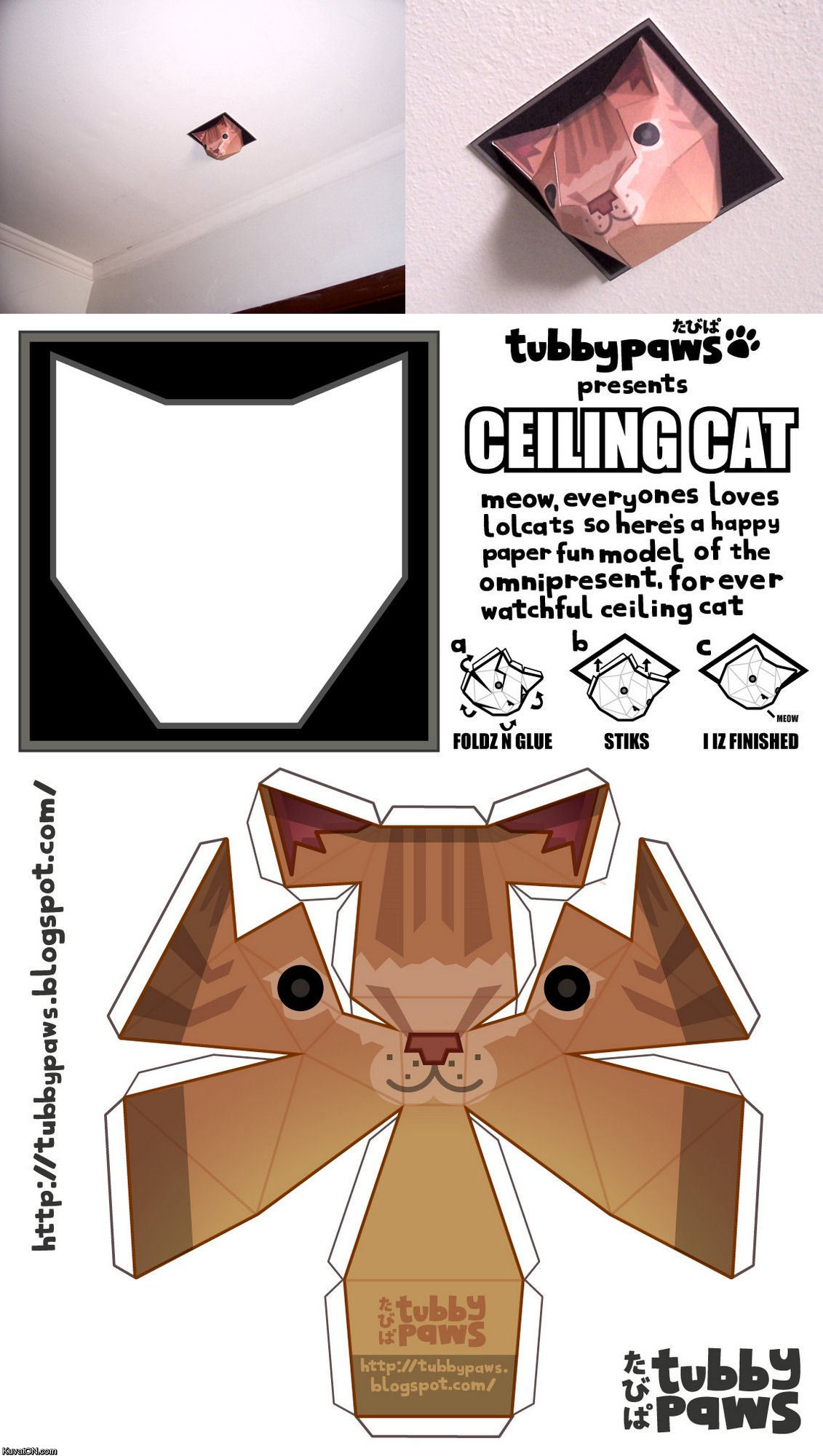 Now You Can Have Your Very Own Ceiling Cat Watch You